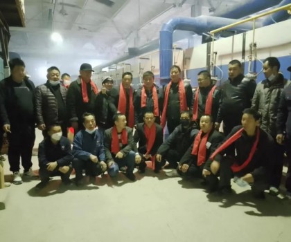 哈薩克斯坦鉆石陶瓷2號(hào)窯點(diǎn)火成功