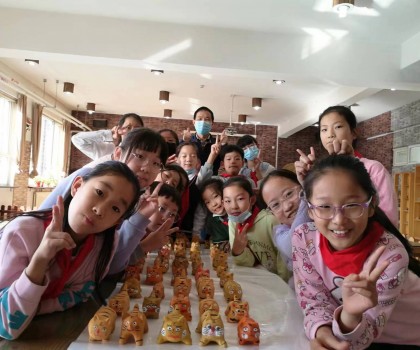 盛世長安小學(xué)陶藝社團(tuán)“陶器” 的孩子們“藝”起嗨起來