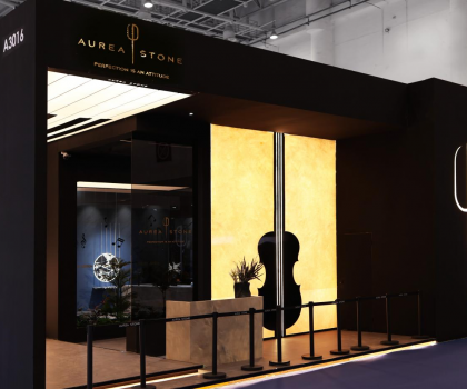 廈門石材展開幕首日，歐若拉精工奢石驚艷亮相